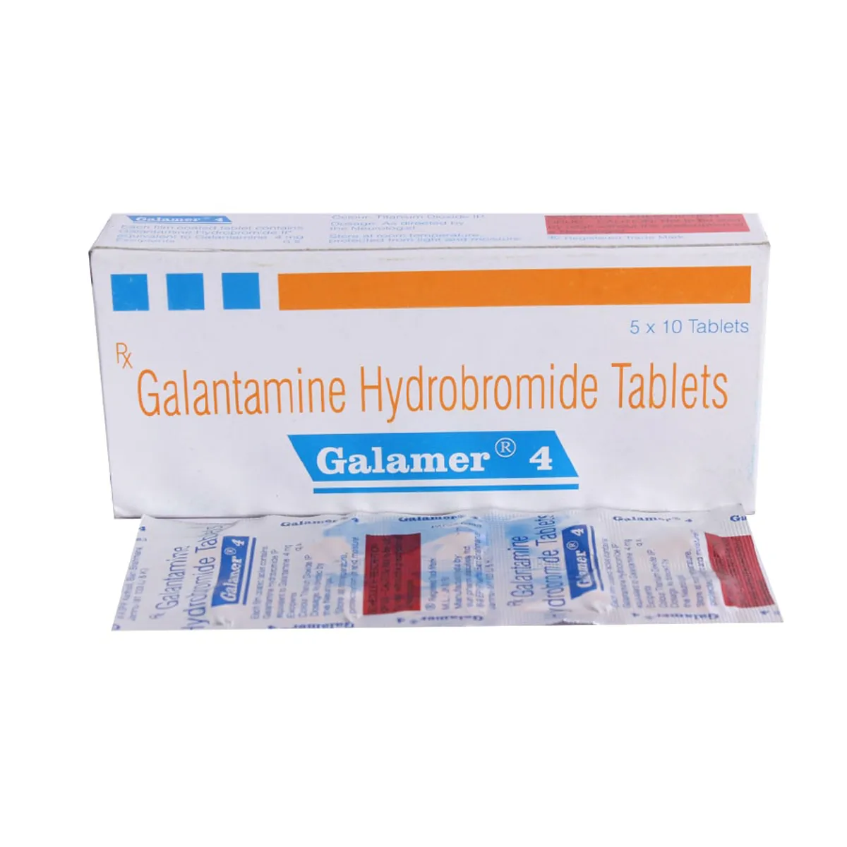 GALAMER-4MG-10 TABLET (Galantamine 4mg) Alzheimer's Medicine