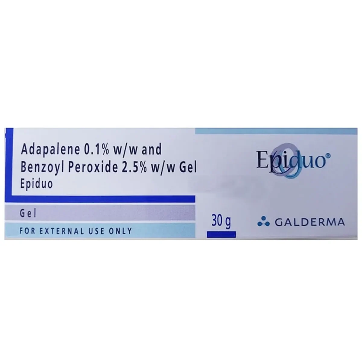 EPIDUO GEL 30G | Adapalene & Benzoyl Peroxide Acne Treatment Gel.