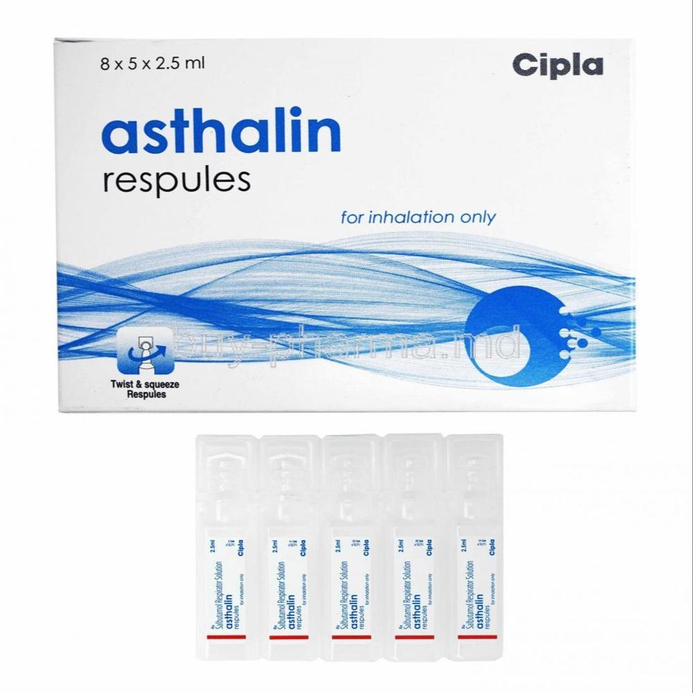 ASTHALIN 2.5MG RESPULES | Salbutamol Nebuliser Solution Guide