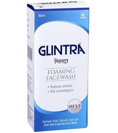 GLINTRA LOTION 50ML | Glycolic Acid Exfoliating Skin Lotion.