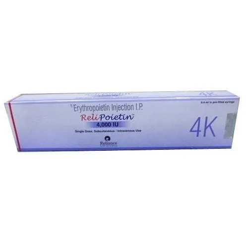 RELI POIETIN 4000 IU INJECTION | Erythropoietin Pre-Filled Syringe.
