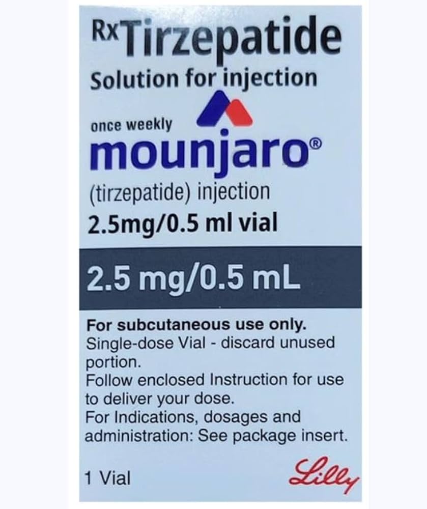 MOUNJARO 2.5MG INJECTION | Tirzepatide Dual Incretin Therapy.