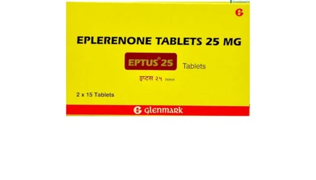 EPTUS 25MG TABLETS (Eplerenone 25mg) Aldosterone Antagonist Therapy