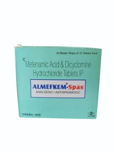 ALMEFKEM SPAS 10 TABLETS | Mefenamic Acid for Pain Relief