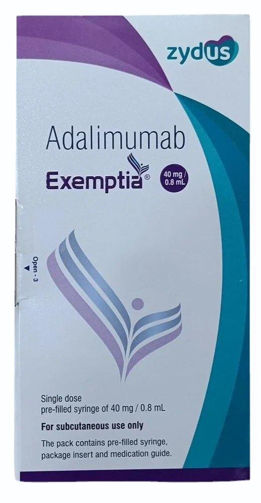 EXAMPTIA 40MG/0.8ML INJECTION | Adalimumab Pre-Filled Syringe.